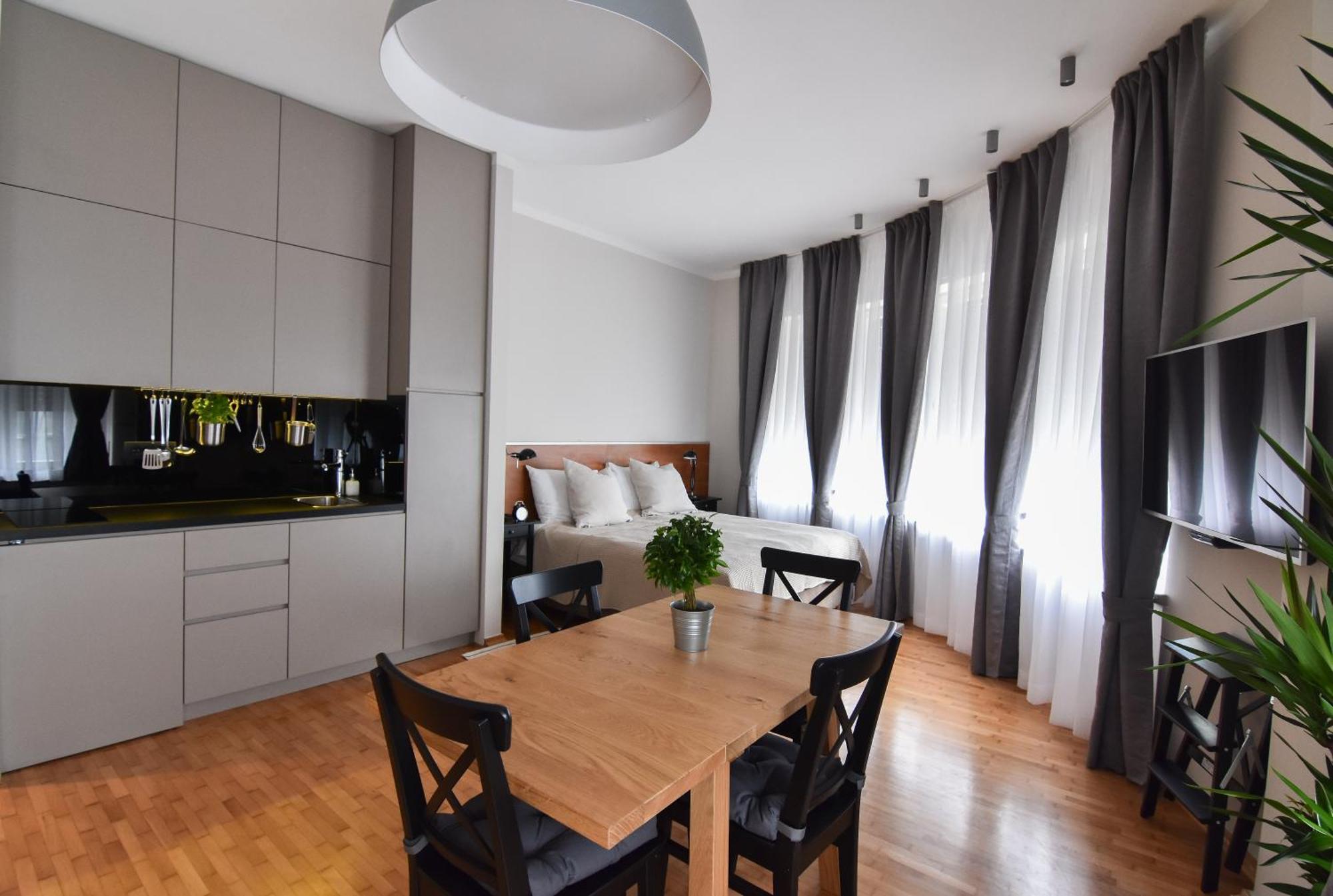 זאגרב Karlo Main Square Apartments מראה חיצוני תמונה